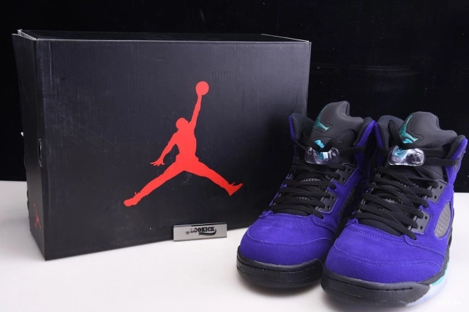 Rep TB Jordan Air Retro Grape 136027-500 5 Alternate 0702